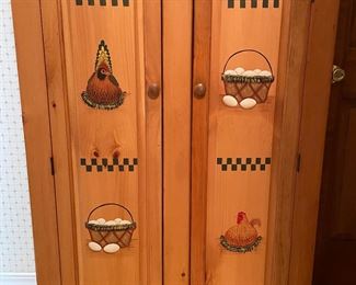 Pine jelly cupboard