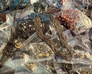 Lots of costume jewelry