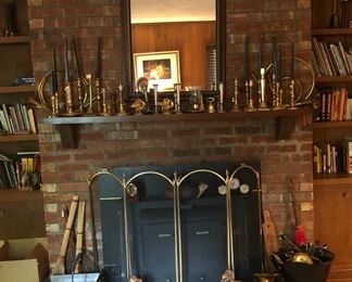 Extensive brass collection