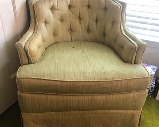 Clyde Pearson upholstered side chair