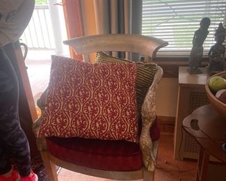 Set of 2 chairs from the Estate of Doris Duke