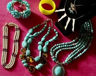 Beautiful jewelry available outside Saturday 