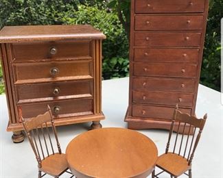 Miniature furniture Coming Saturday 