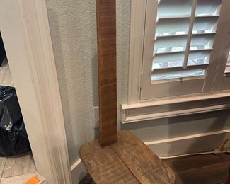 Antique milking stool