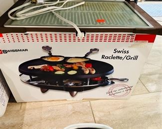 Swissmar Raclette grill NEW