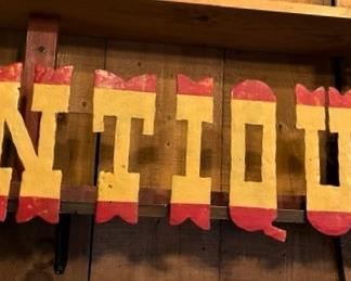 Antique sign