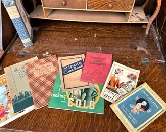 Vintage cookbooks