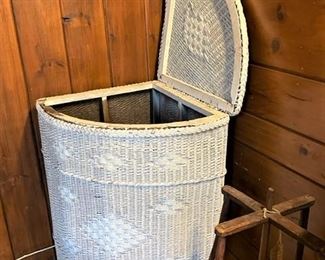 wicker hamper