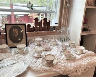 vintage teacup collection