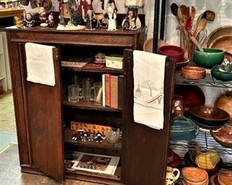 vintage cupboard