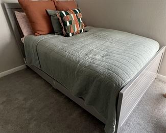 Queen Size Bed (Bedding not included)