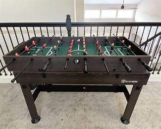 MD Sports 2 In 1 Table Game Air Hockey Foosball Table