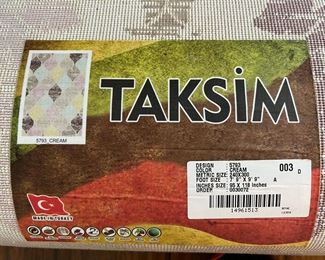 Taksim: Cream Colored Area Rug