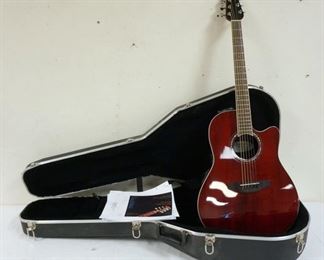 1057 OVATION CELEBRITY GUITAR IN CASE