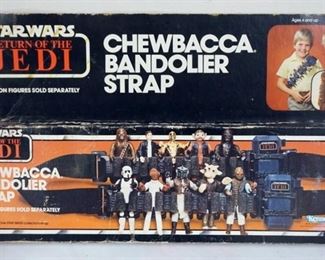 1074 STAR WARS CHEWBACCA BANDOLIER STRAP, KENNER 1983