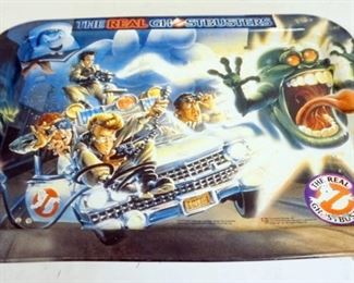 1096 GHOST BUSTERS ECTO 1A VEHICLE, KENNERR 1989, SOME WEAR TO BOX