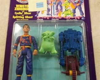 1105 THE REAL GHOST BUSTERS PETER VENKMAN AND TOOTH GHOST, KENNER 1986 SEALED