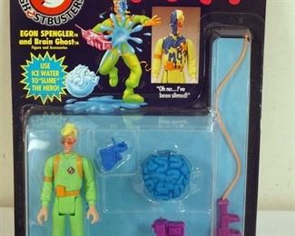 1107 THE REAL GHOST BUSTERS RAY STANTZ AND VAPOR GHOST, KENNER 1986 SEALED