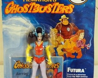 1112 THE REAL GHOST BUSTERS EGON SPENGLER AND JAIL JAW GHOST, KENNER 1986 SEALED