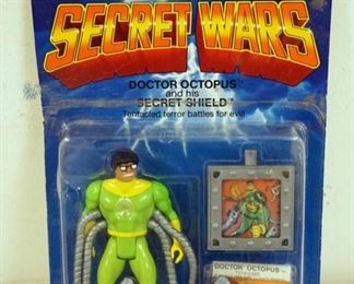 1121 MARVEL SUPER HEROES SECRET WARS *DOCTOR OCTOPUS AND HIS SECRET SHEILD*, SEALED, MATTEL 1984