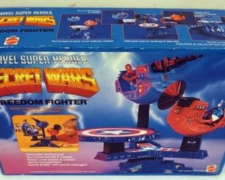 1127 MARVEL SUPER HEROES SECRET WARS *FREEDOM FIGHTER*, SEALED, MATTEL 1984