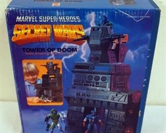 1129 MARVEL SUPER HEROES SECRET WARS *TOWER OF DOOM*, SEALED, MATTEL 1984