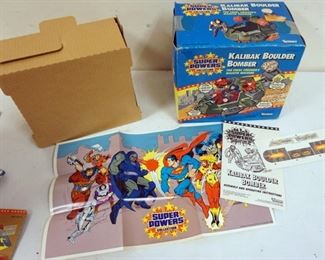 1139 SUPER POWERS COLLECTION *KALIBAK BOULDER BOMBER*, KENNER, 1985, COMPLETE
