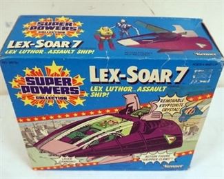 1141 SUPER POWERS COLLECTION *LEX SOAR 7*, KENNER, 1984, SEALED