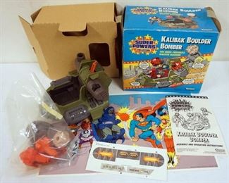 1143 SUPER POWERS COLLECTION *KALIBAK BOULDER BOMBER*, KENNER, 1985, COMPLETE