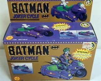 1152 BATMAN *JOKER CYCLE*, TOY BIZ 1960, SEALED