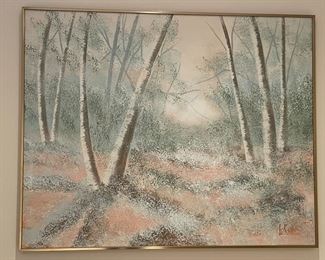 Oil painting 40” x 50”