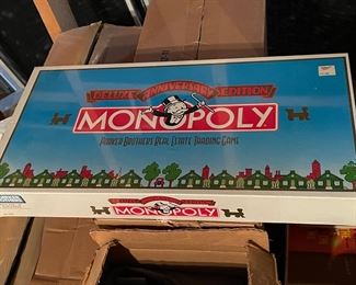 Monopoly game never been opened