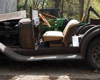 Buick 1929 Coupe "Hillbilly" Parade Car, Odometer Showing 95,357 Miles, Powers On