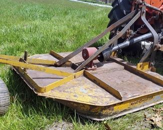 King-Kutter 3-Point Hitch Rotary Brush Cutter, 62" Cutting Deck, PTO Shaft Included