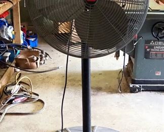 Dayton 26" Shop Fan, Model # 9K952, 58" Tall
