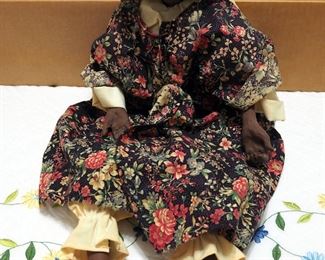 Daddy Long Legs, Nettie African American Shelf Sitting Doll, 22" Long, In Original Box