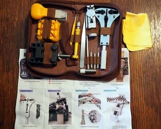 Portable 149pc Watch Repair Tool Kit