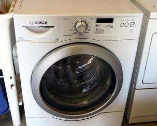 Bosch Front Load Washing Machine, Model WFVC3300UC/24, 37" x 27" x 30, Powers, On