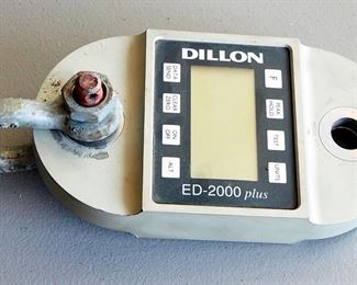 Dillon ED-2000 Plus Dynamometer, Display Powers On