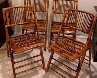Bamboo Folding Chairs