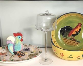 Chicken Themed Serveware