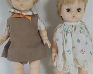 Effanbee 1966 Girl Scout Doll And Baby Doll
