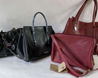 Four Leather Bags