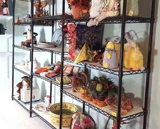 Inter Metro Black Metal Shelving Unit