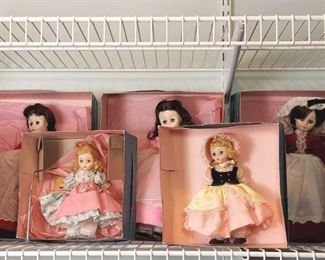 Madame Alexander Doll Collection Of Small And Medium Size Dolls