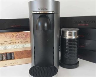 Nespresso Vertuo Coffee Maker and Bean Grinder