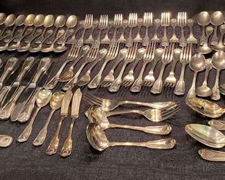 Silverplate Flatware Set