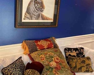 Tiger By Imogene Farnsworth Plus Pillows