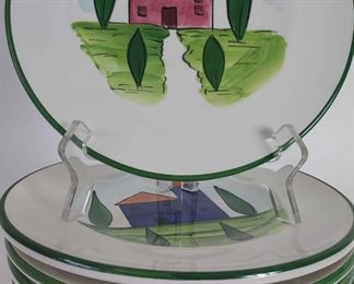 World Market Luncheon Plates