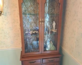 Mid Century China Cabinet by Davis